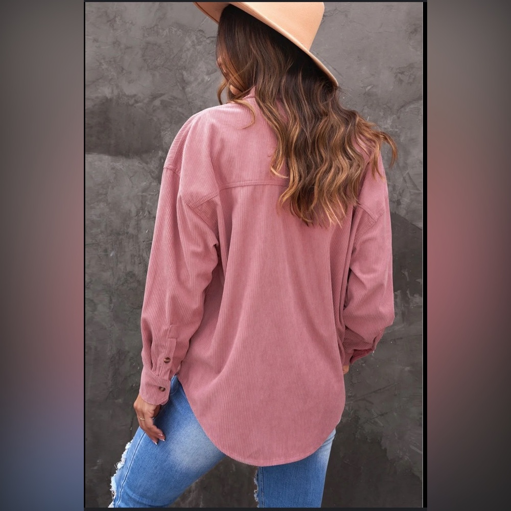 Pink Button-Up Shirt - Picture 3 of 8